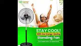 Energy-Saving Standing Fan