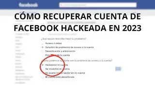 CÓMO RECUPERAR CUENTA DE FACEBOOK HACEKADA EN 2024