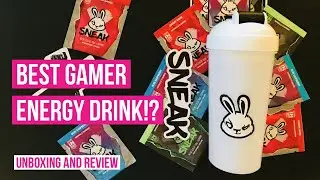 SNEAK ENERGY DRINK Unboxing and Taste Test!