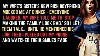 My Wife&rsquo;s Sister's New Rich Boyfriend Mocked Me At Dinner&mdash;Everyone Laughed     Until     Best Re
