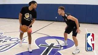 1v1 Basketball Vs NBA PLAYER Jordan Ford..