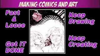 Inking A Witch - Making COMICS and ART EP 375