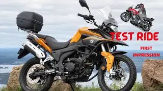 My first experience on Adventure Bike|Zongshen| |Test Ride|