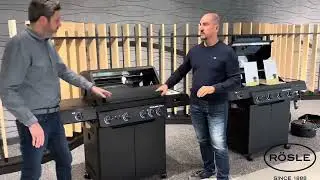 R&Ouml;SLE ITALIA - Pulizia del barbecue HERO 4 ALLFLAME 