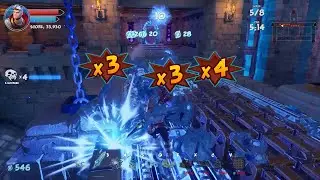 Orcs Must Die! 3 [Rift Lord - Solo - 5 Skulls] Map 16 - The Basement [Plan 3]