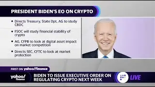 Crypto: President Biden expected to issue wide-ranging regulation order
