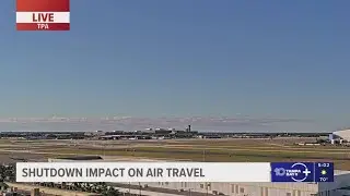 FAA reporting more air traffic control staffing problems amid government shutdown
