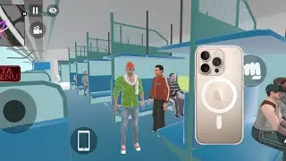Uncle forgot his phone in the village 📱 Indian theft auto simulator 😭