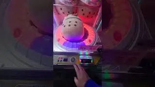 Playing Claw Machines At Round 1 Arcade