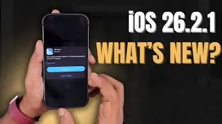 iOS 26.2.1 Update 🔥 AirTag 2 | Bug Fixes & more