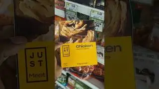 JUST MEAT | We picked up the new Just Egg chicken substitute.