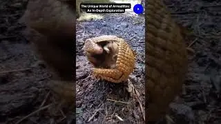 Meet the Adorable Armadillo: Nature's Little Tank! 🛡️❤️ #Viral #ViralVideo #Shorts #Amazing #Animals