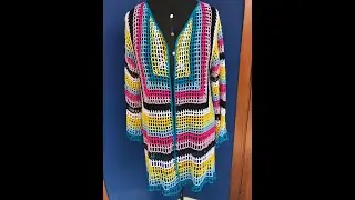 KIMONO (QUIMONO) MULTICOLORIDO