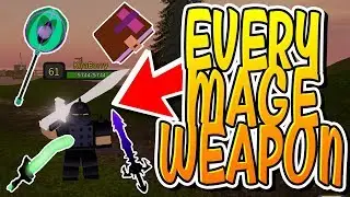 EVERY MAGE WEAPON IN DUNGEON QUEST!!! (Roblox)