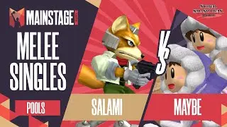 Salami vs Maybe - Melee Singles: Pools - Mainstage 2021 | Fox vs Ice Climbers