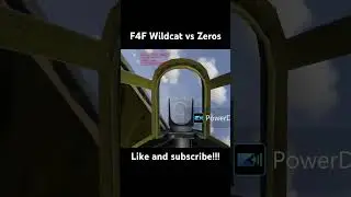 F4F Wildcat vs Zeros #dogfight #f4f #wildcat #zero #pacific #il2 #il2sturmovik #japan #usa #combat