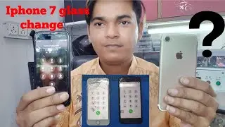 iPhone 7 glass replacement | glass change | screen repair | crack glass change