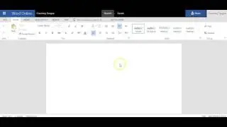 How to create a Microsoft Word Online document