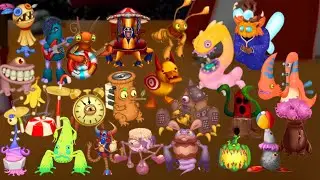 All Monsters Fanmade MAGICAL DUMP vs CARNEVIL CHAOS vs THREEASONAL vs WUBLINS