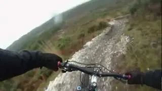 Epic Mountain Bike Fail at Puddletown Forest. HD