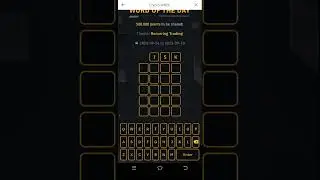 4 letter Word || Word of the day #theme #recurring #trading #binance #bitcoin #words #earn #gaming