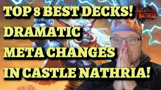 DRAMATIC META CHANGES! Top 8 Best Decks in Murder at Castle Nathria (Hearthstone)
