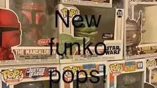 Some funko pops I have got over the past month! (Reuploaded/1080p)
