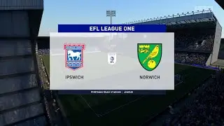 FIFA 21 | Ipswich Town - Norwich City | 2034/35 EFL League One | FULL GAMEPLAY