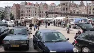 The Hitman's Bodyguard filming stunt-scenes in Amsterdam