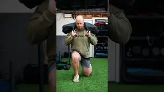 Working out on turf with sled pulls, weighted lunges and hyrox #crosstraining #astroturf