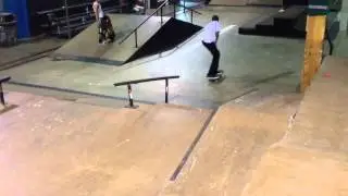 A little Line at Small Empire Skatepark 8/22/12