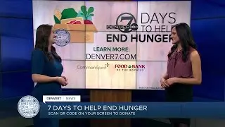 7 Days to Help End Hunger 11AM Interview