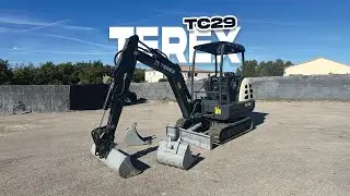 PR&Eacute;SENTATION MINI-PELLE TEREX TC29
