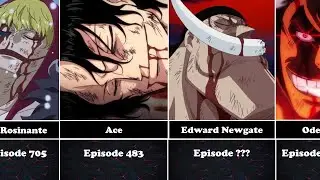 One Piece characters Death Episode