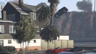 Opening cutscene goes wrong | GTA 5