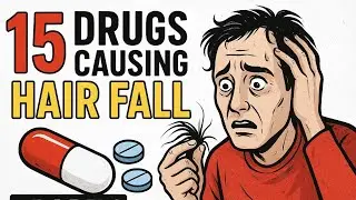 30 drugs can cause hair problems|Informative Video|Side effects of drugs|part-1!!!
