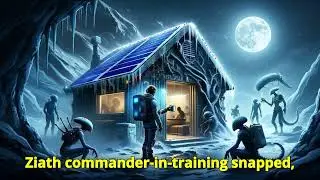 Professor Assigned shelter Building Human built a Solar Powered log Cabin HFY sci-fi story