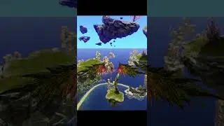 Archeage Reaching the Floating Island in Wonderland with Feathered Dragon Glider