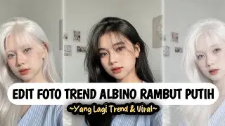 Going Viral❗️How to Edit Photos of Albino Hair Trends to White