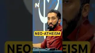 Nouman Ali Khan | NEO - ATHEISM #noumanalikhan #atheist #khutbah #shorts