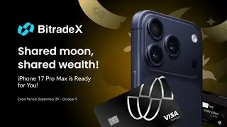 GANHA IPHONE 17 PRO MAX BITRADEX !! corre l&aacute;!!!