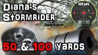 Пневматическая винтовка Diana Stormrider .22 (обзор) + ТЕСТ на точность на 50 и 100 ярдов + ПОЛНЫ...