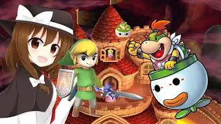 NEW SUPER LUIGI U LUIGI PEACH CASTLE