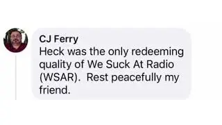 Local Fall River Podcast Host CJ Ferry Makes Disrespectful Comment Following Death Of WSAR Employee
