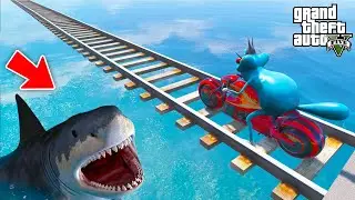 OGGY AND JACK TRIED Epic New Stunt Race For Car Racing Challenge by Cars, Boats and Motorcycle! GTA5