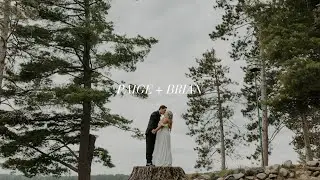 Elegant Outdoor Lakeside Wedding at Chippewa Retreat Wisconsin