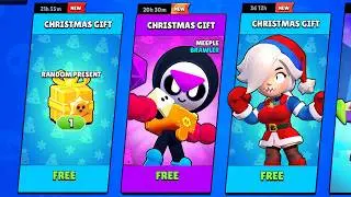FREE MEEPLE!?🎄BRAWLIDAYS GIFTS!🎁 Brawl Stars (concept)