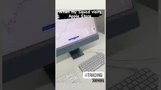 When my squad visit Apple store #trading #apple #applestore #ipad #imac #crypto #nifty #forex