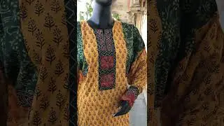 Bagh Print Kurti Design, latest Bagh print kurta, designer kurti, office wear kurti, kurti for women