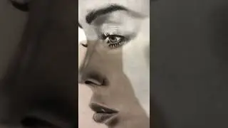 I spent 85 hours on this drawing #drawing #art #رسم #فن #portrait #shorts #drawings #trending